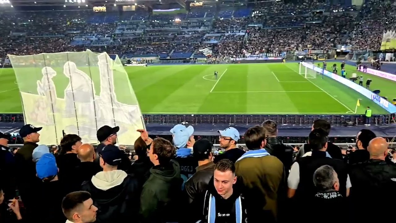 LAZIALISMO presenta: LAZIO-roma 1-1 UNA GRANDE LAZIO & IL CULO DER FETTINA