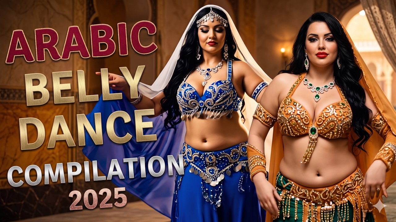 Ultimate Arabic Belly Dance Compilation 2025 | Stunning Curvy Dancers
