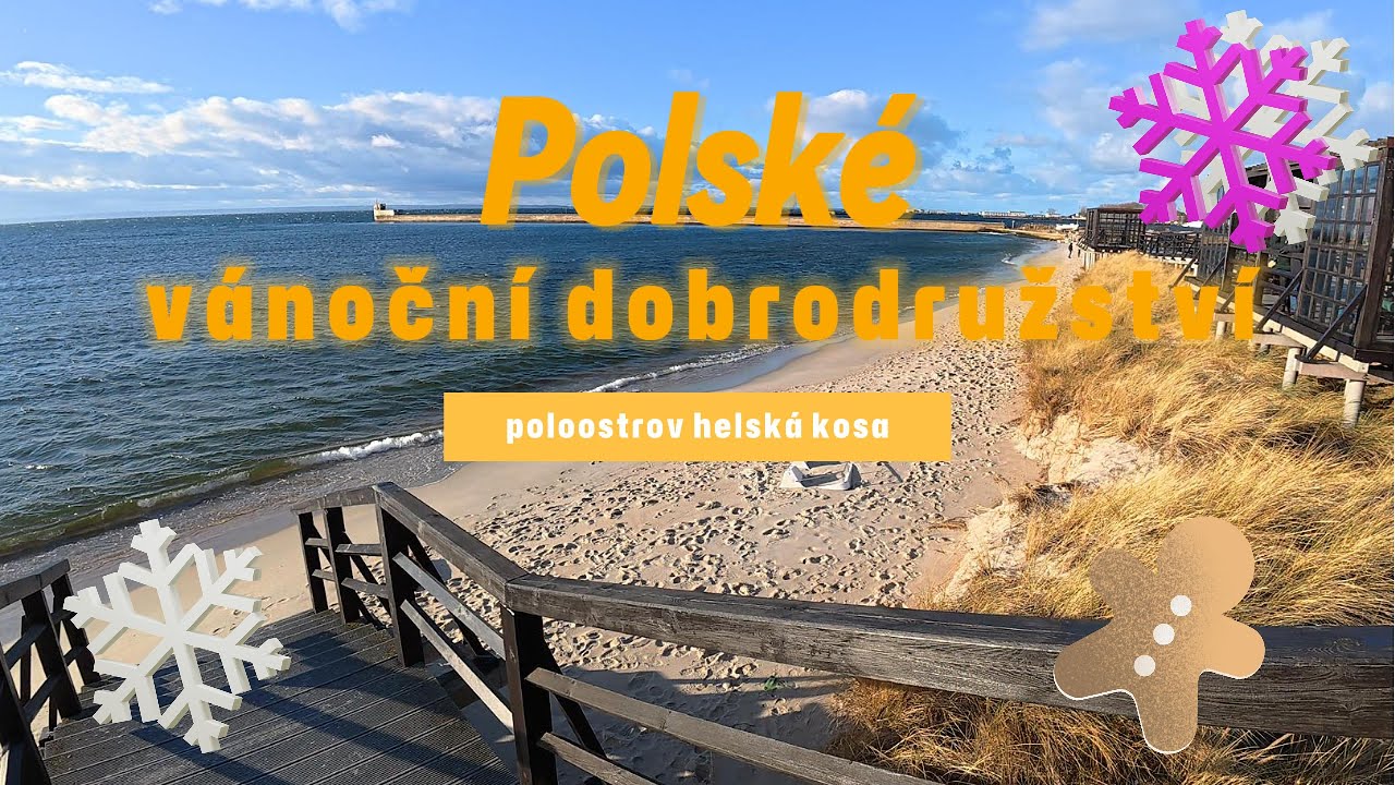Polské vánoční dobrodružství - Hel a rozbouřený Balt #travelvlog #fyp #travel #polska #cestování