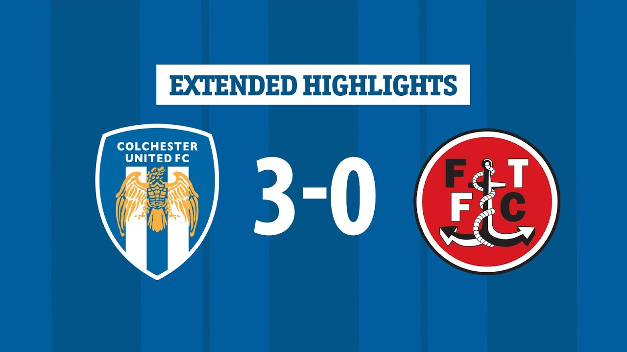 Extended Highlights | Colchester United 3-0 Fleetwood Town