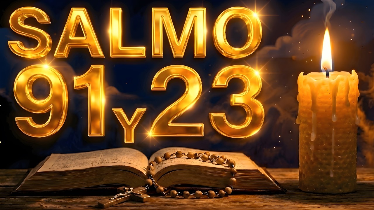 ORACIÓN del DÍA 19 de MARZO 🌅 SALMO 91 y SALMO 23 - Las dos ORACIONES MÁS PODEROSAS de la BIBLIA