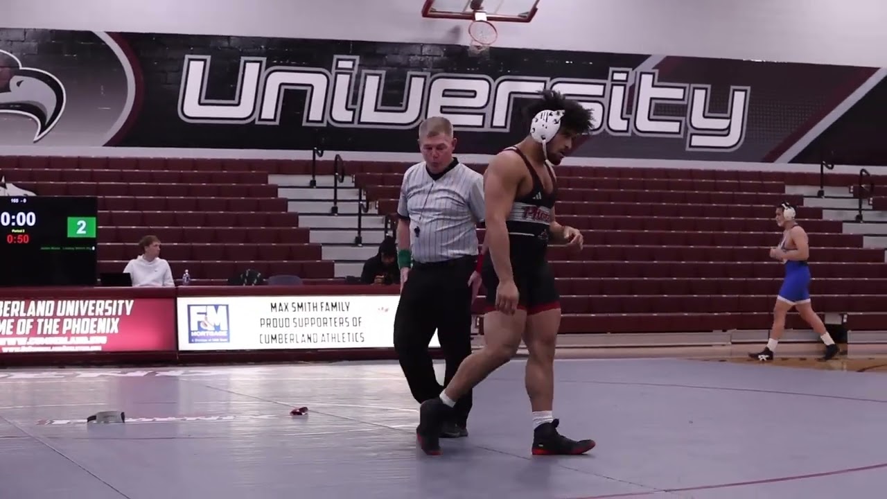 Wrestling Highlights: #10 Cumberland 38, #17 Lindsey Wilson 3