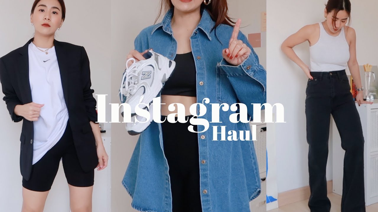 INSTAGRAM HAUL เห่อเสื้อผ้าจากร้านไอจี | WEARTOWORKSTYLE