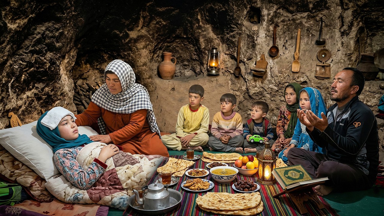 🍯 Sweet Iftar in the Heart of the Cave | Zoolbia Recipe the Cave-Dwelling Family Way 😋