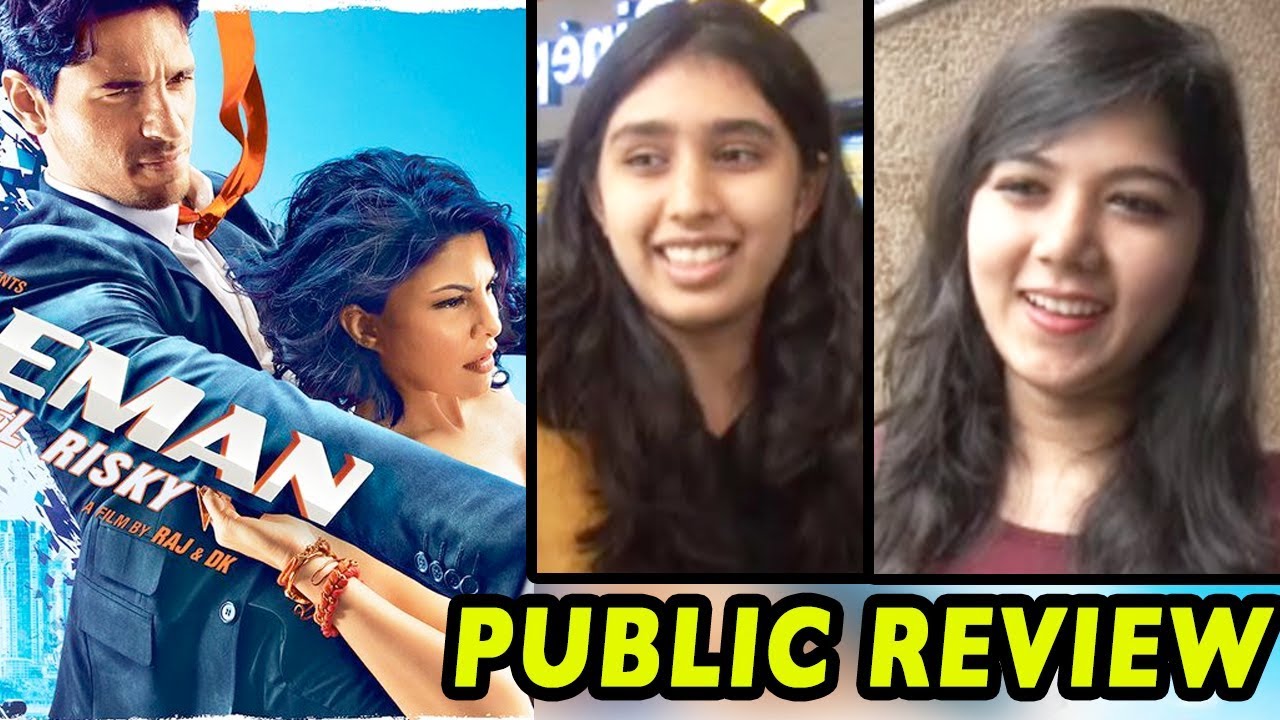 A Gentleman Public Review First Day First Show | Sidharth Malhotra, Jacqueline Fernandez