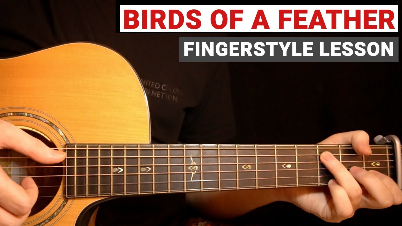 Birds Of A Feather - Billie Eilish | Fingerstyle Tutorial (Guitar Lesson)