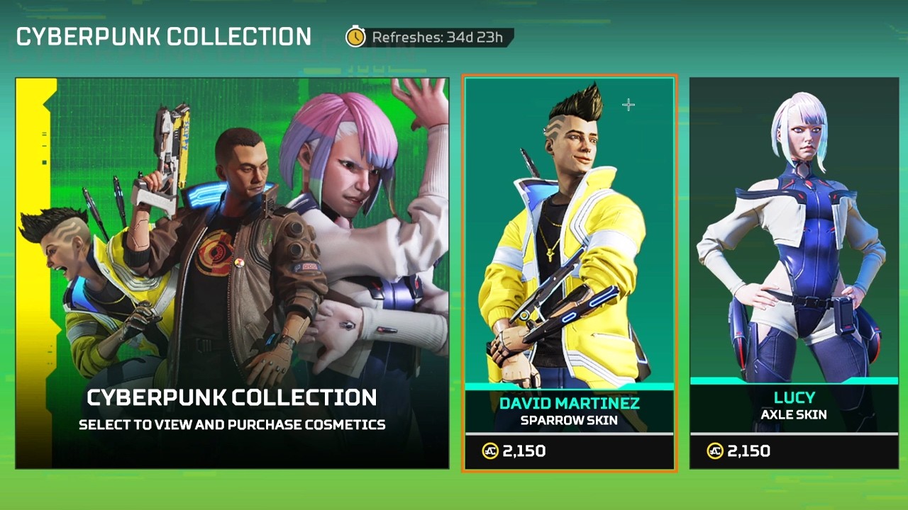 CYBERPUNK X APEX EVENT IS HERE..!!