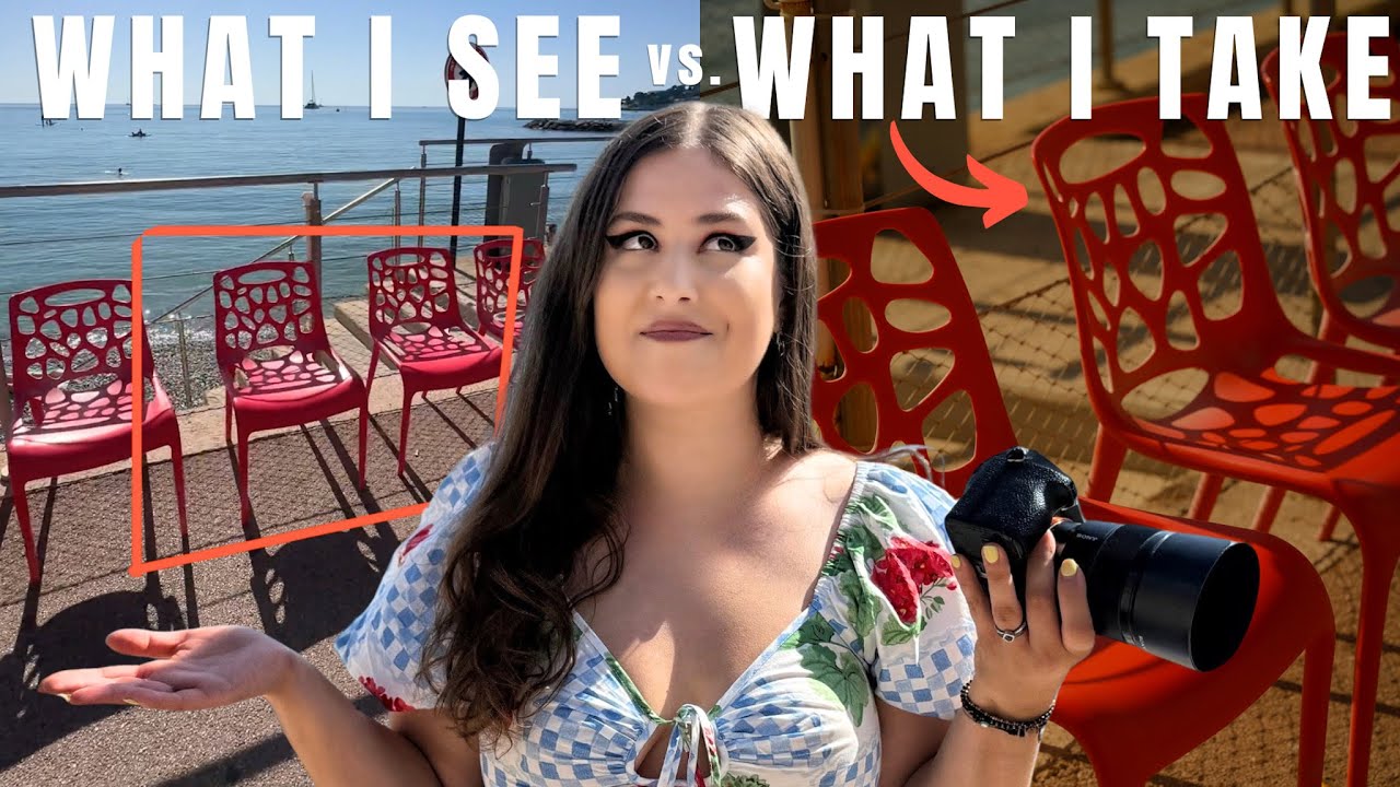What I SEE vs What I TAKE - Photography in the South of France