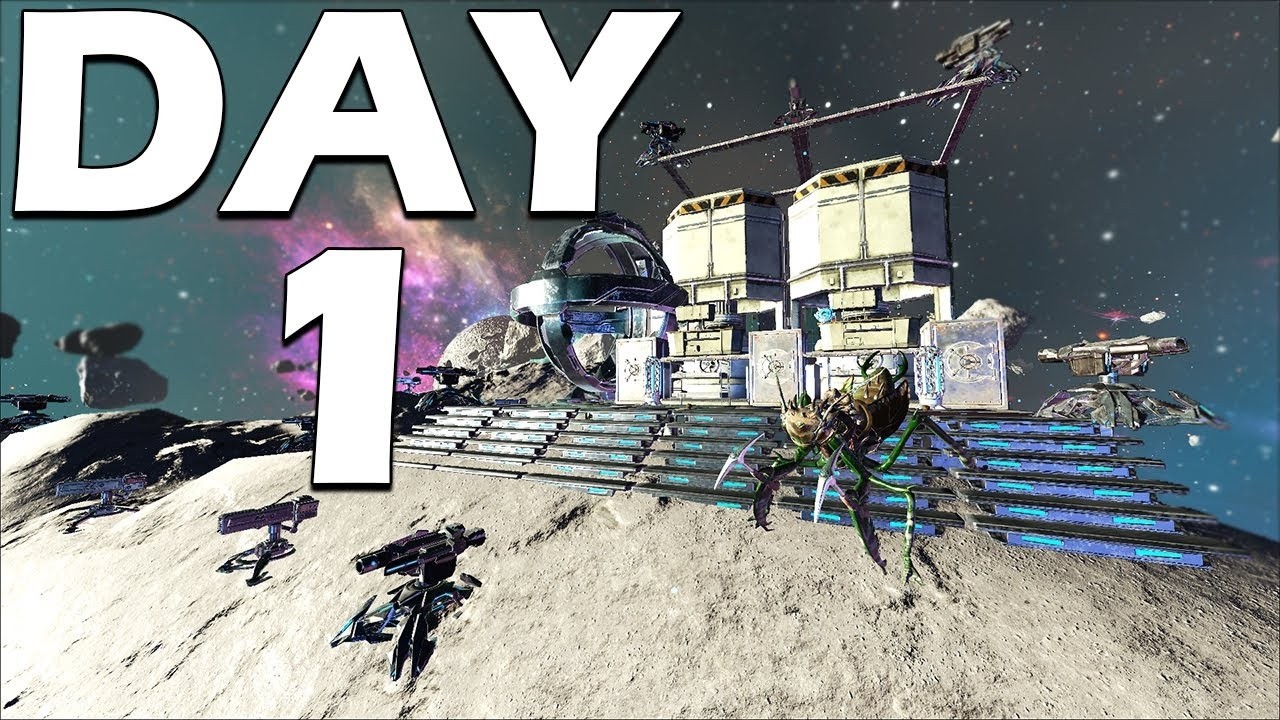 The Best SOLO Start! We Claimed An Insane Asteroid Base Day 1 | Ark PvP