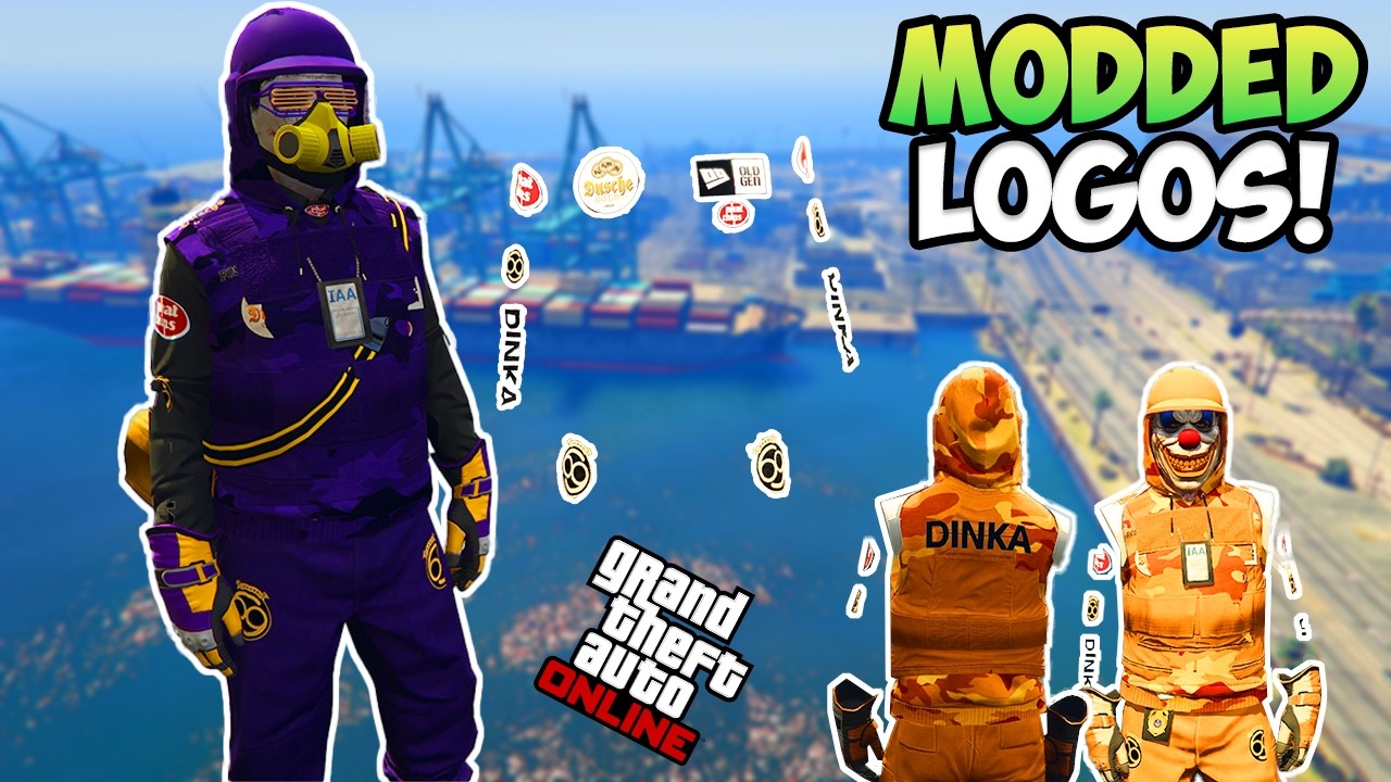 *UPDATED* How To Get All Rare Modded Glitch Logo's In GTA 5 Online!