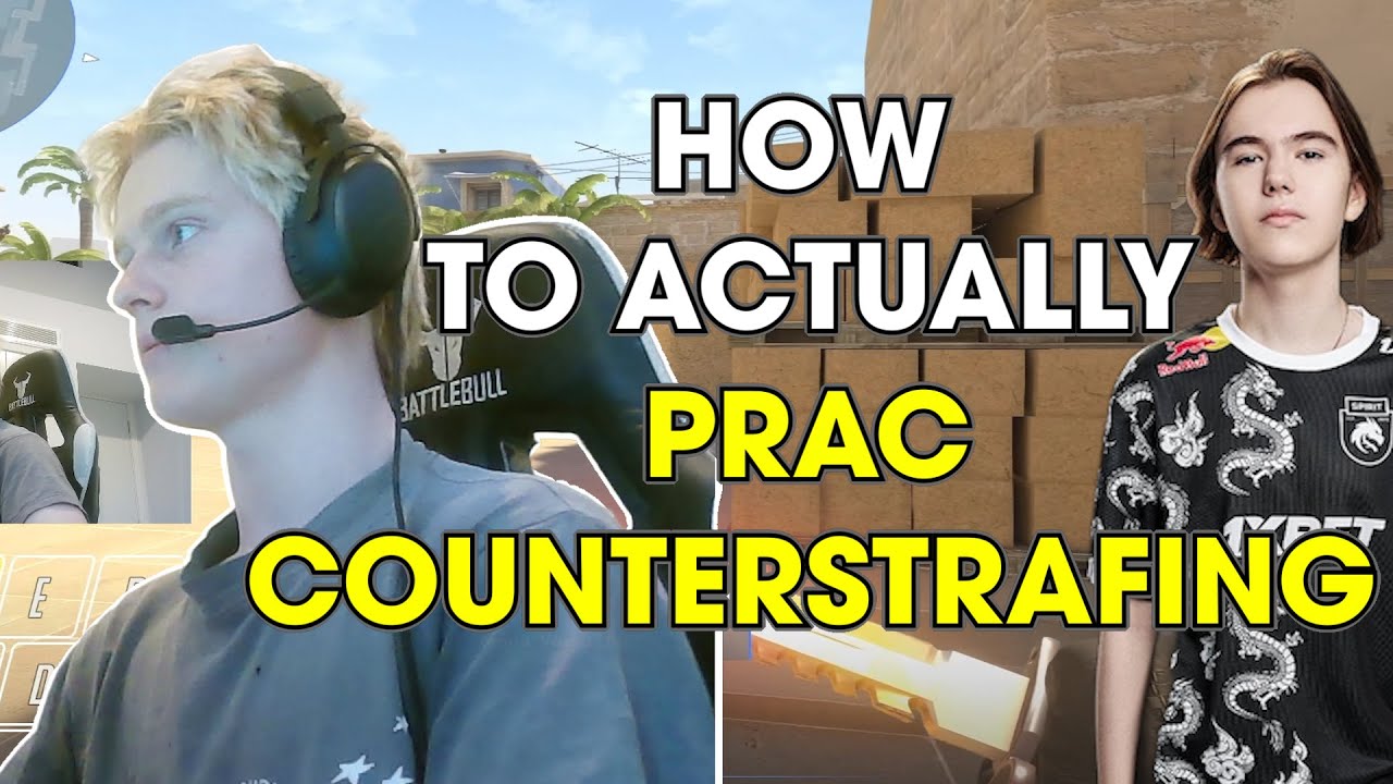 4 Practical Exercises to improve your counter strafing in CS2