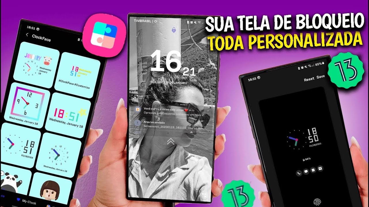 COMO PERSONALIZAR A TELA DE BLOQUEIO DO SEU SAMSUNG USANDO os MODOS do Good Lock