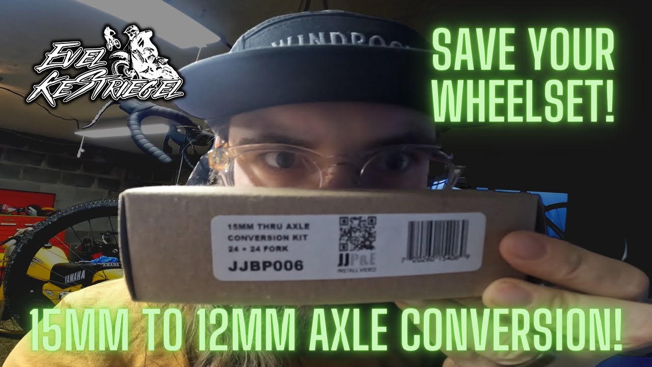 JJP&E 15mm to 12mm Axle Conversion Install & Review