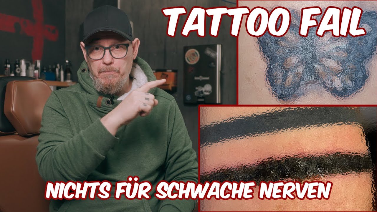 Was machen wenn das Tattoo nicht so geklappt hat.