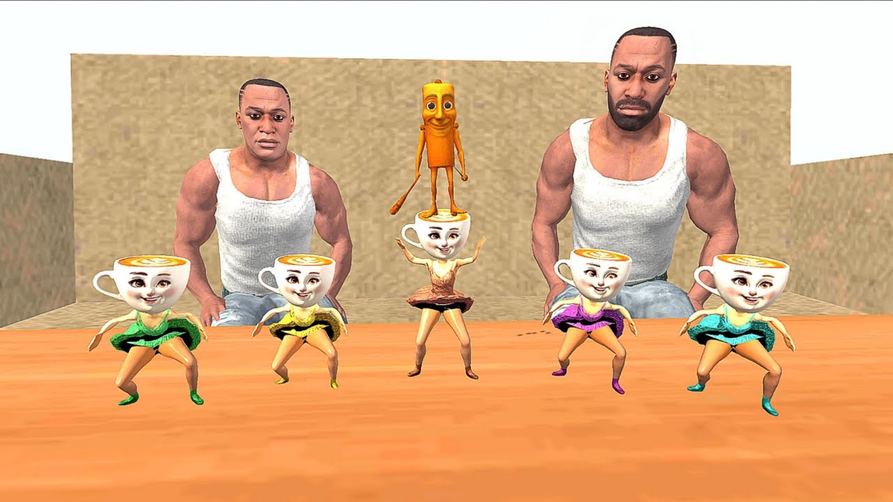 Tiny Colourful Ballerina Cappuccina Vs Franklin in Indian Bike Driving 3D