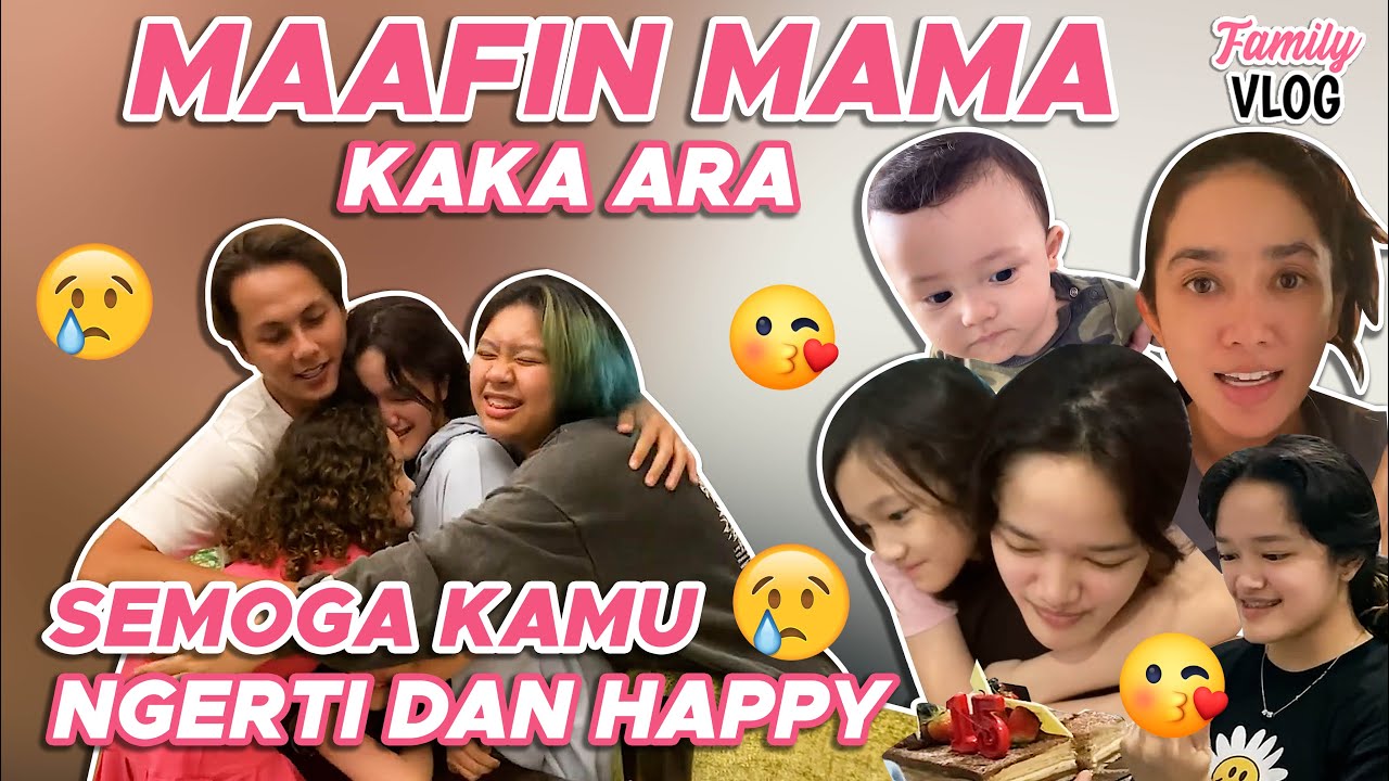 ULANG TAHUN ARA TAHUN INI BEDA, MAMA & SAKA GA BISA IKUT NGERAYAIN 😢