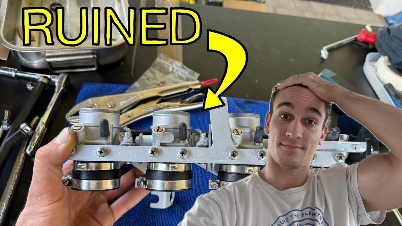BMW K1100LT Cafe Racer Build – Extra: Cleaning & Rebuilding the Throttle Body