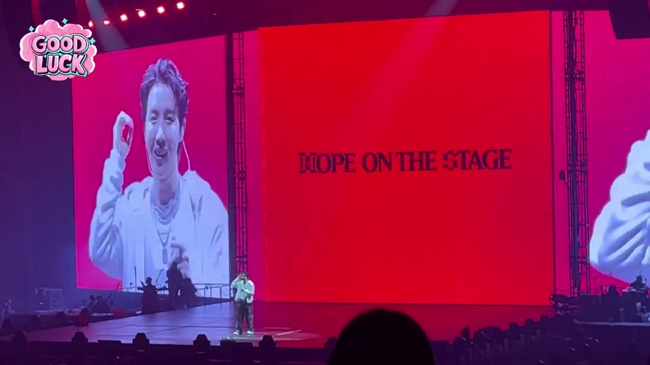 ￼J-HOPE,Ending Ment,WORLD TOUR, BROOKLYN NY, Day2,2025 Mar14