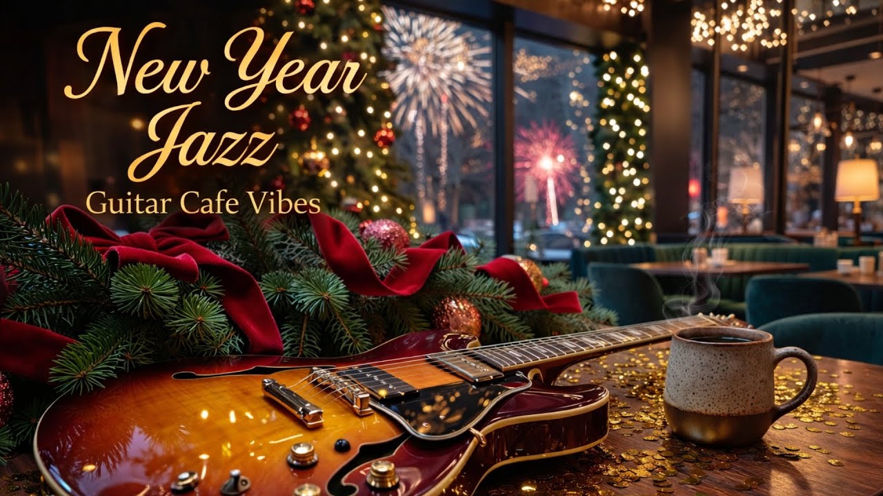 🎇 Smooth Jazz New Year 🎇 Relaxing Guitar Music to Welcome a Beautiful New Year
