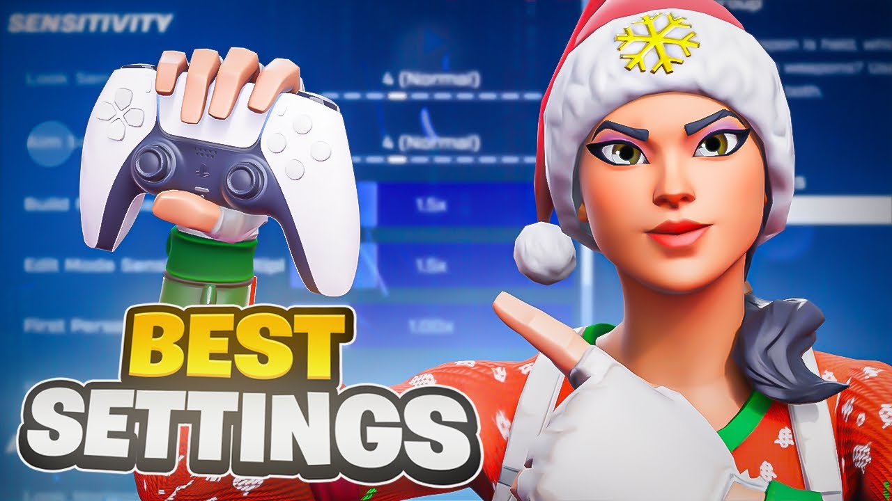 *NEW* Best Controller Settings + Sensitivity For Fortnite Chapter 7! (PS4/PS5/XBOX/PC)