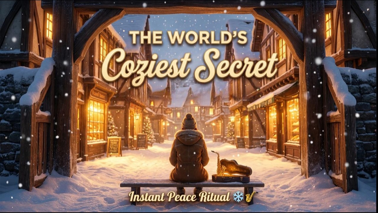 POV: You Stumbled Upon the World&rsquo;s Coziest Secret Winter Village ❄️🎷 (Instant Peace Ritual)