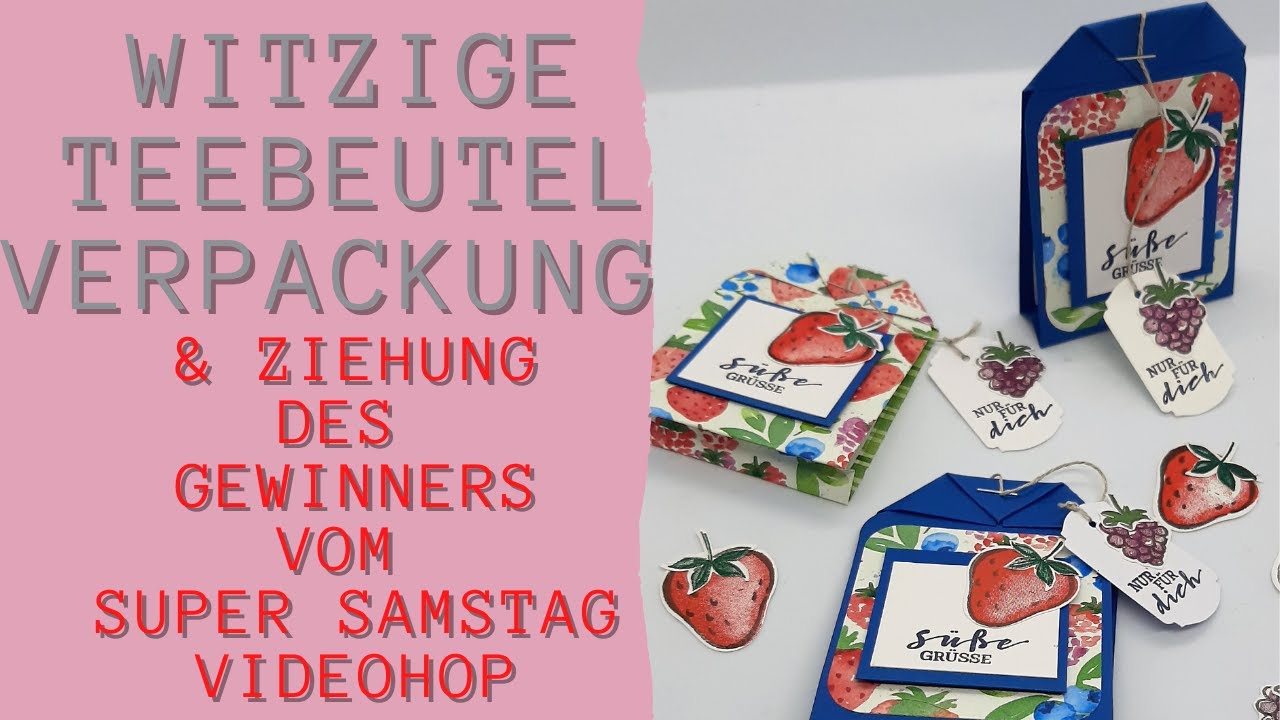 Witzige Teebeutelverpackung 