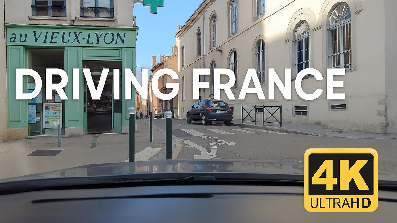 🇫🇷 Driving Through France in 4K | Peaceful Roads, Scenic Views