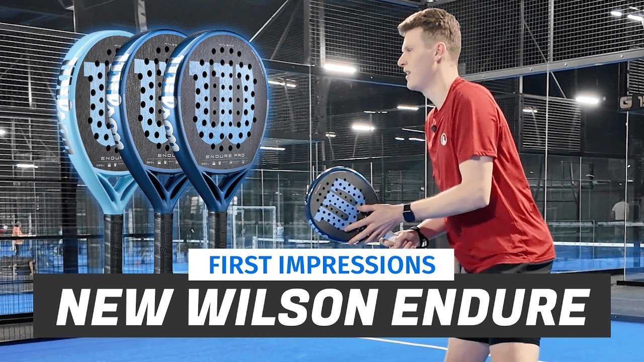 New Wilson Endure Padel Racket – First Impressions from the Madrid Launch Event | Padel-Point