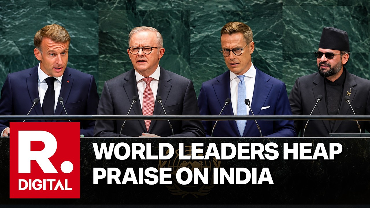 Global Superpowers Bow To India: World Leaders Shower Unprecedented Praise At UNGA