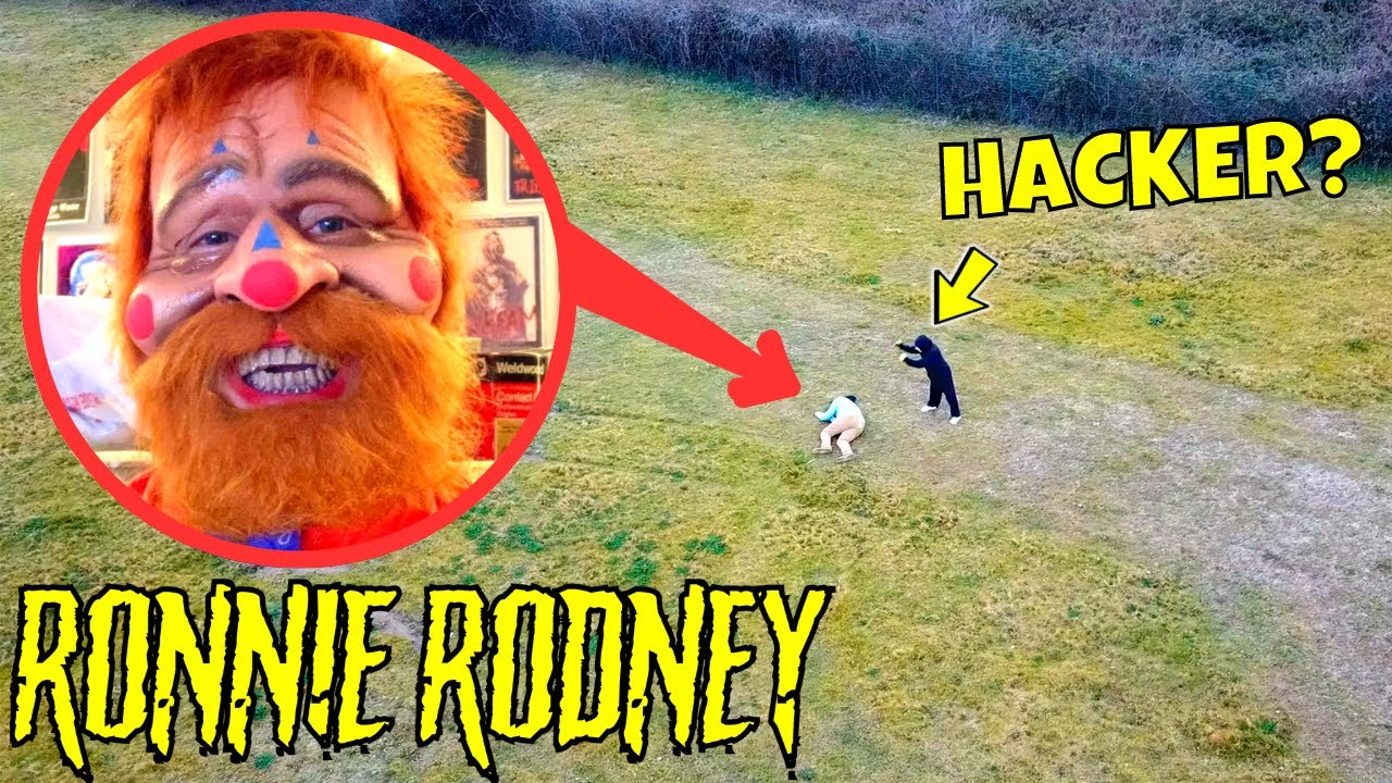 CLOWN RONNIE RODNEY CATTURATO DAL DRONE NELLA VITA REALE! **Un HACKER lo ha COLPITO!**