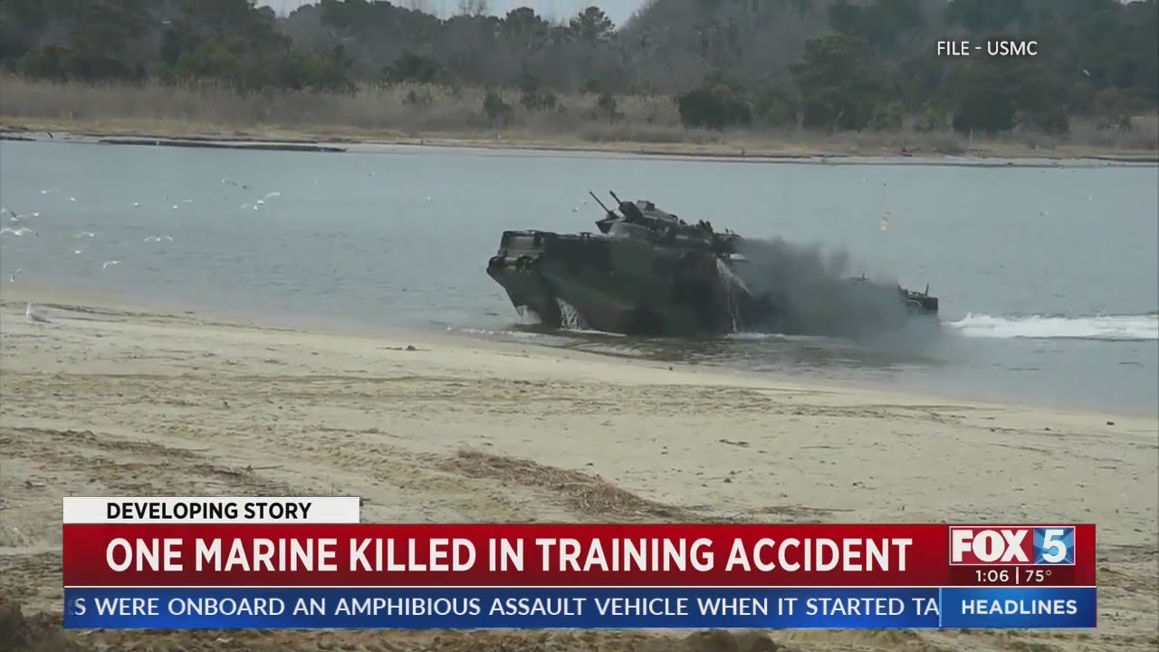 Marine Killed, 8 Missing After Training Accident
