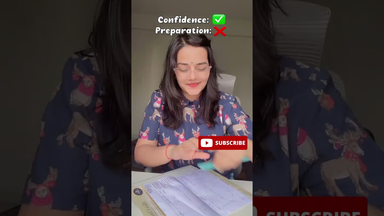 OverConfidence: 100%, Preparation: 0% | My Exam Day Saga