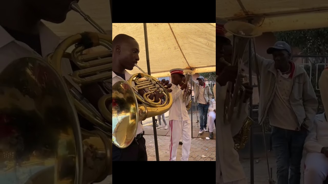 Ngimbon’ehamba by Seleleka Se Secha brass band. #brassband #brass #band 