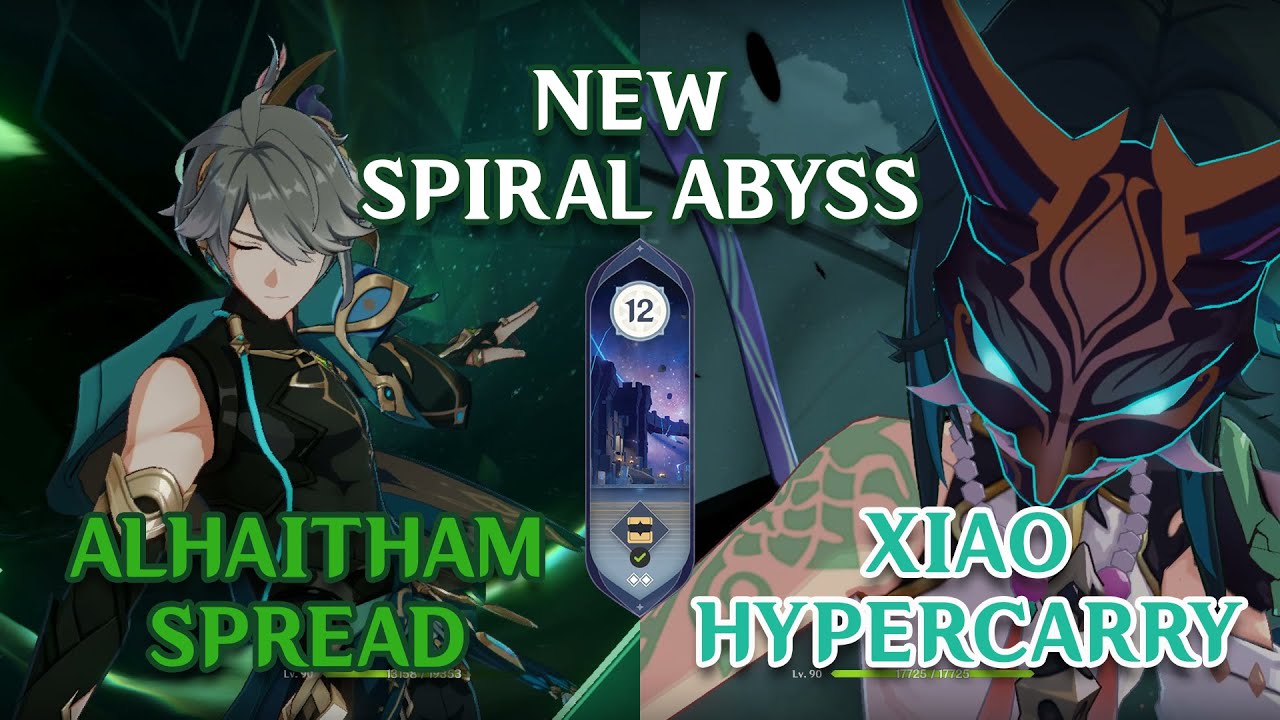 New Spiral Abyss 3.4 | Alhaitham & Xiao Team | Spiral Abyss | Genshin Impact