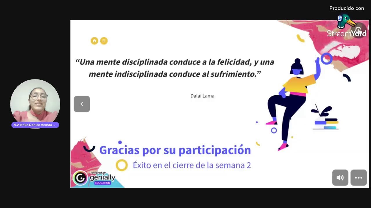 4° Espacio abierto de aprendizaje con tu Asesora Virtual