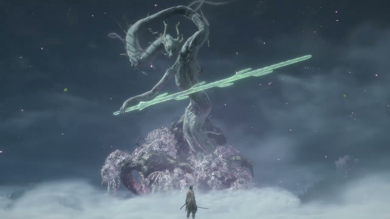 Sekiro: Divine Dragon boss fight [4K 60fps]