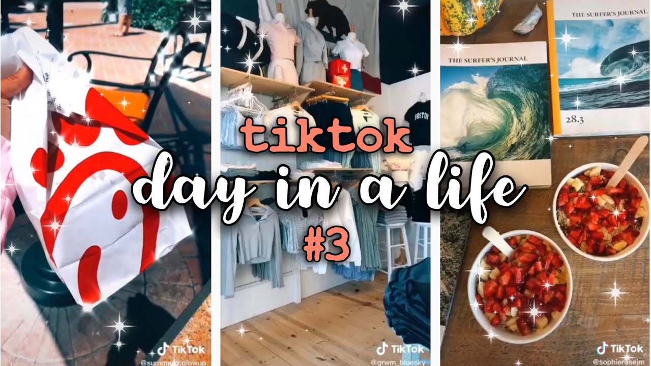 ⋆✩ tiktok day in a life/daily routines ✩⋆