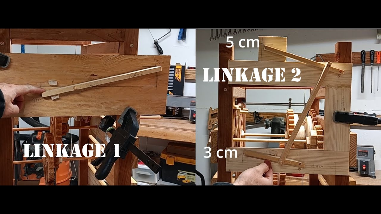 How to Make Wooden Linkages Without Computers Part 1