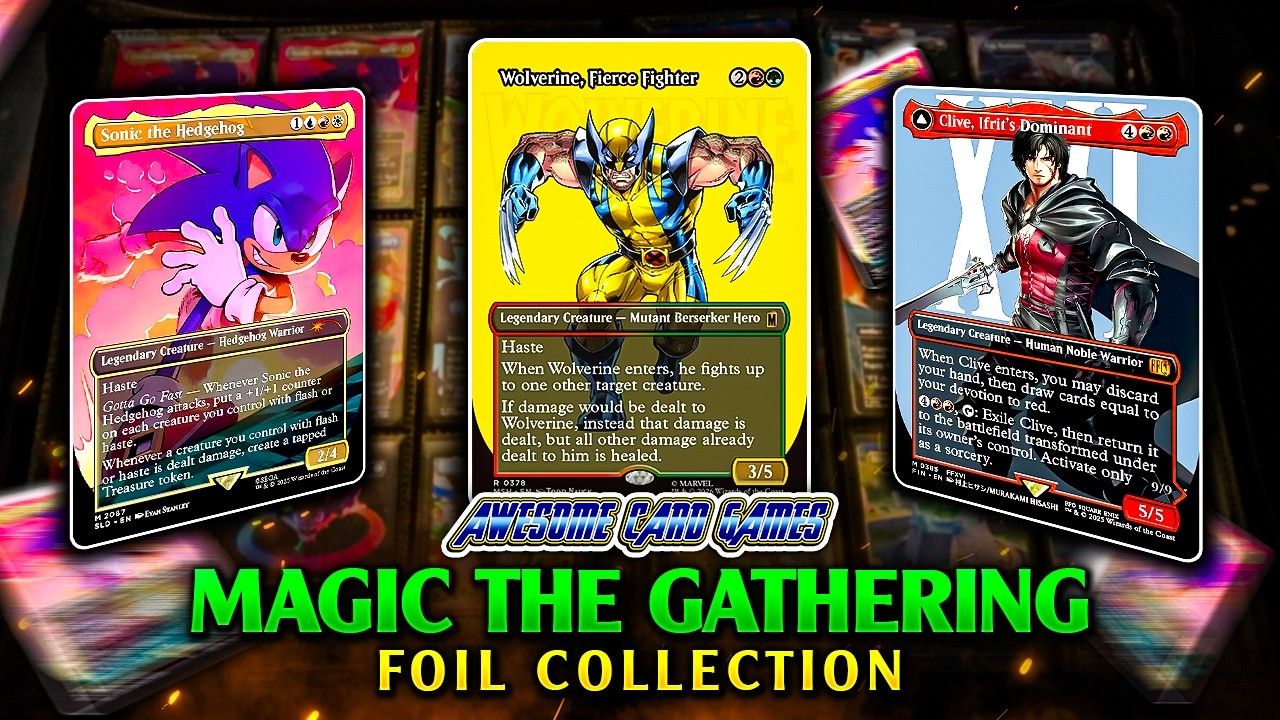 Magic The Gathering Foil Collection