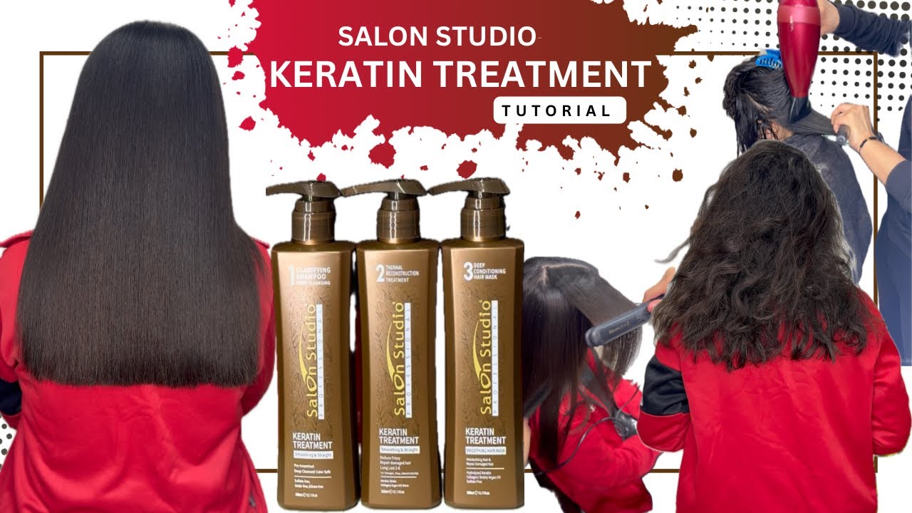 Salon Studio Keratin Treatment | Step by Step - Tutorial
