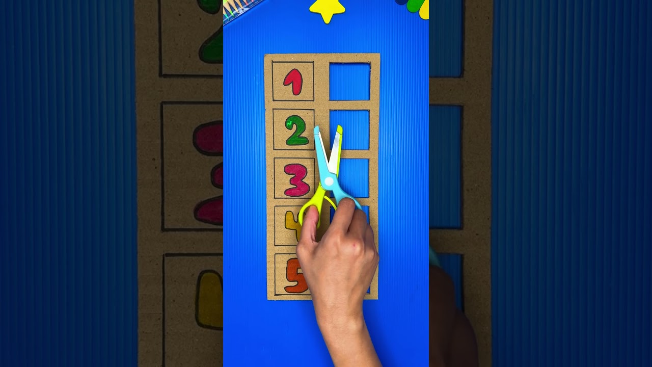 Mom&rsquo;s Clever Counting Game for Kids! 🔢🧠🎉 #DIY #math #kidslearning