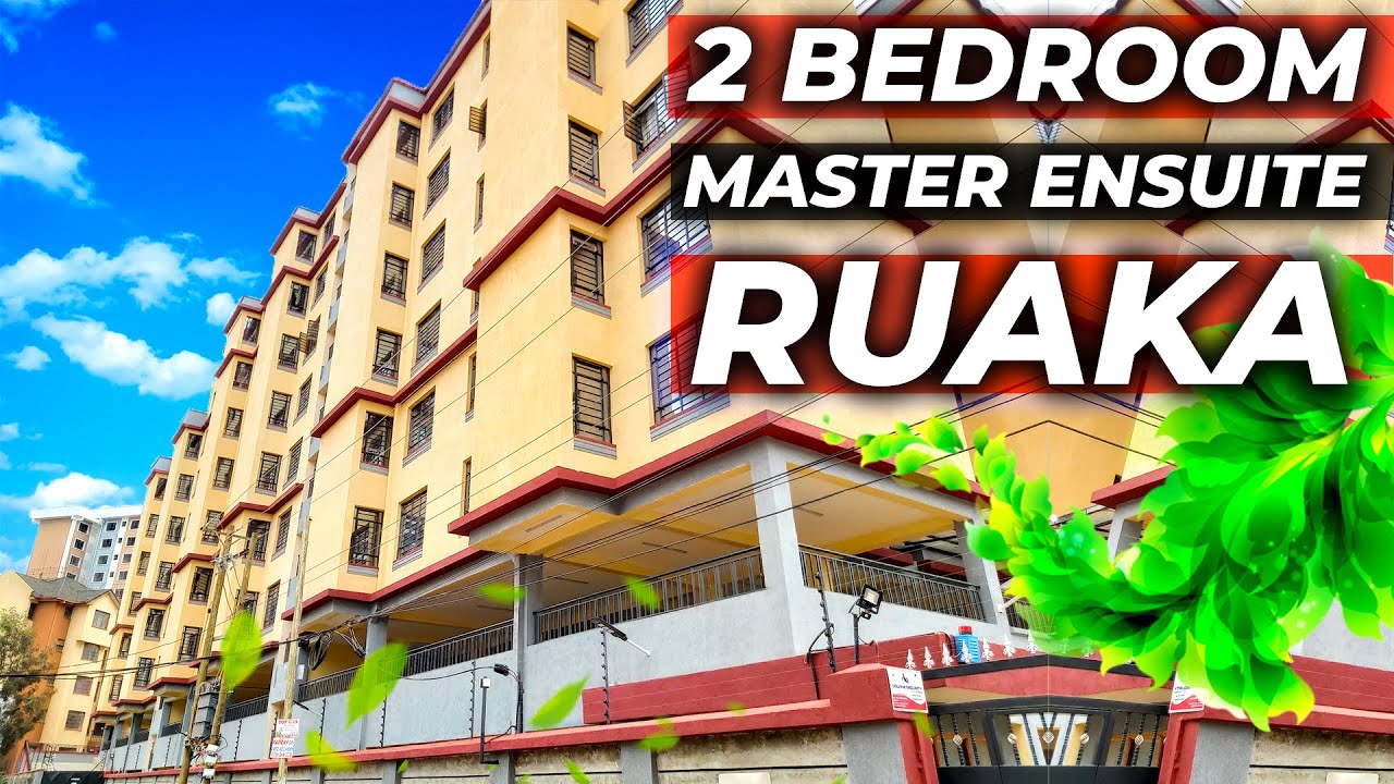 TWO BEDROOM MASTER ENSUITE APARTMENT TOUR RUAKA / HIGH SPEED LIFT /HOUSE HUNTING  KENYA