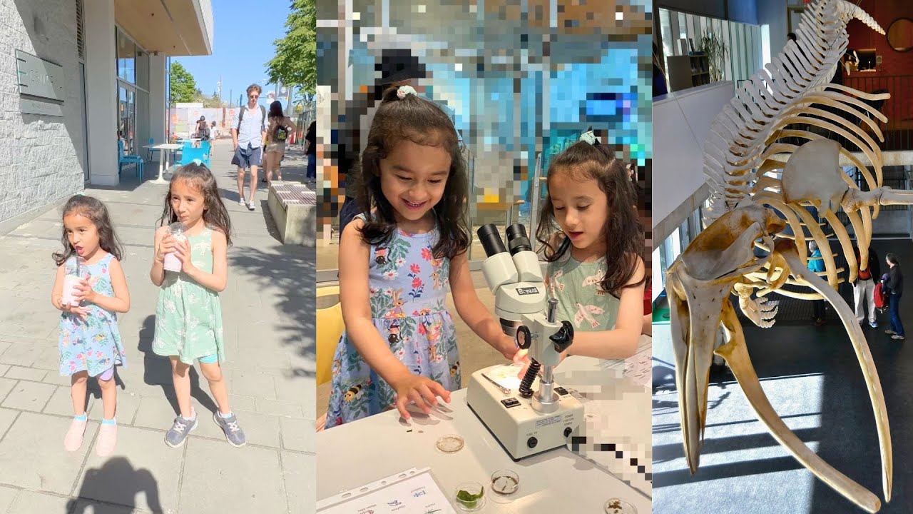 Kids Visiting UBC - Science Buildings & Beaty Biodiversity Museum