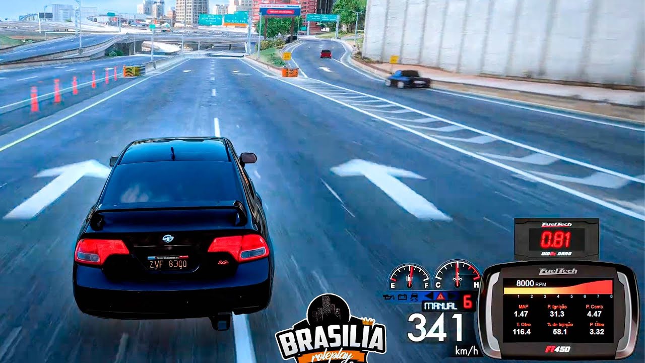 Acerto INSANO na FuelTech do Civic SI 2008 - Brasília RP #15