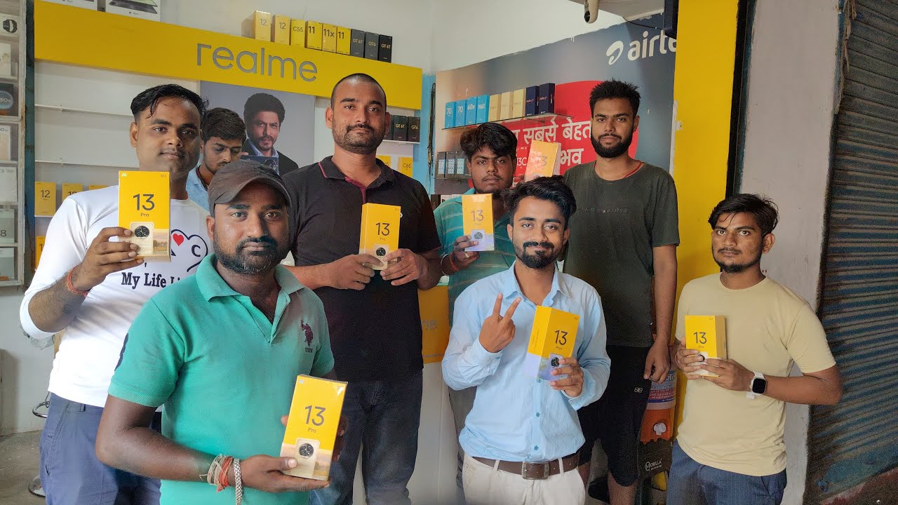 Realme 13 Pro Series 1st Day Sale Started. Realme 13 Pro Series Launch Event Sanjay Telecom Birpur