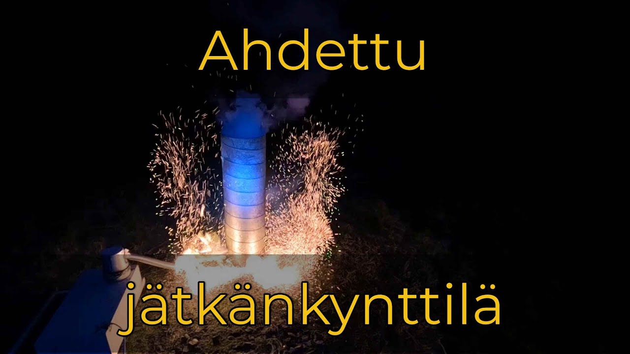 Ahdettu j&auml;tk&auml;nkynttil&auml; | Supercharged outdoor candle
