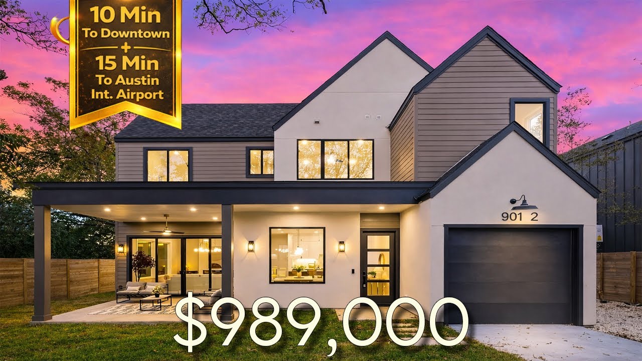 Modern Contemporary ULTRA LUXURY Custom Home | Near Downtown Austin TX | For Sale