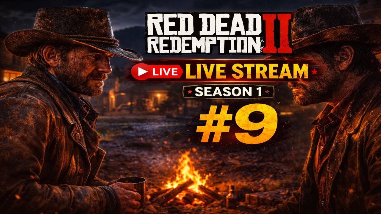 🔴 LIVE – Red Dead Redemption 2 | Chapter 6 Story Gameplay (Episode 9) Arthur Morgan Journey