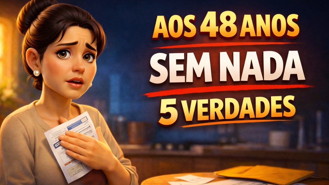 Aos 48 Anos, Sem Nada no Banco: 5 Verdades Que Ninguém Te Contou Antes
