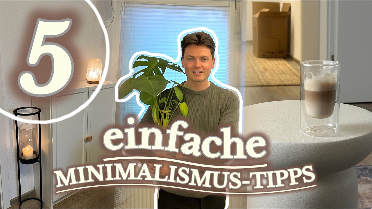 5 unverzichtbare Minimalismus-Tipps, die wirklich funktionieren | reduziere Reize, nicht nur Dinge